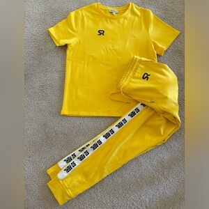 GSUWOO SoRealBoy Yellow Lounge Tracksuit